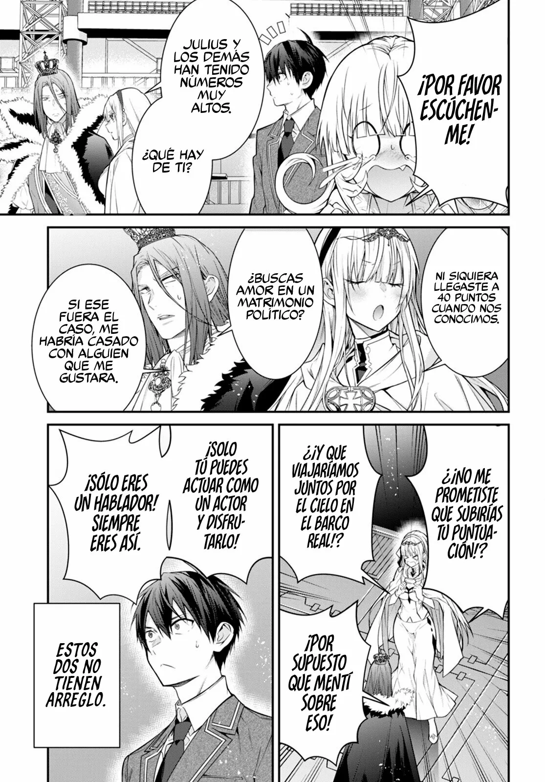 Otome Game Sekai wa Mob ni Kibishii Sekai Desu Capítulo 54 - Page 24