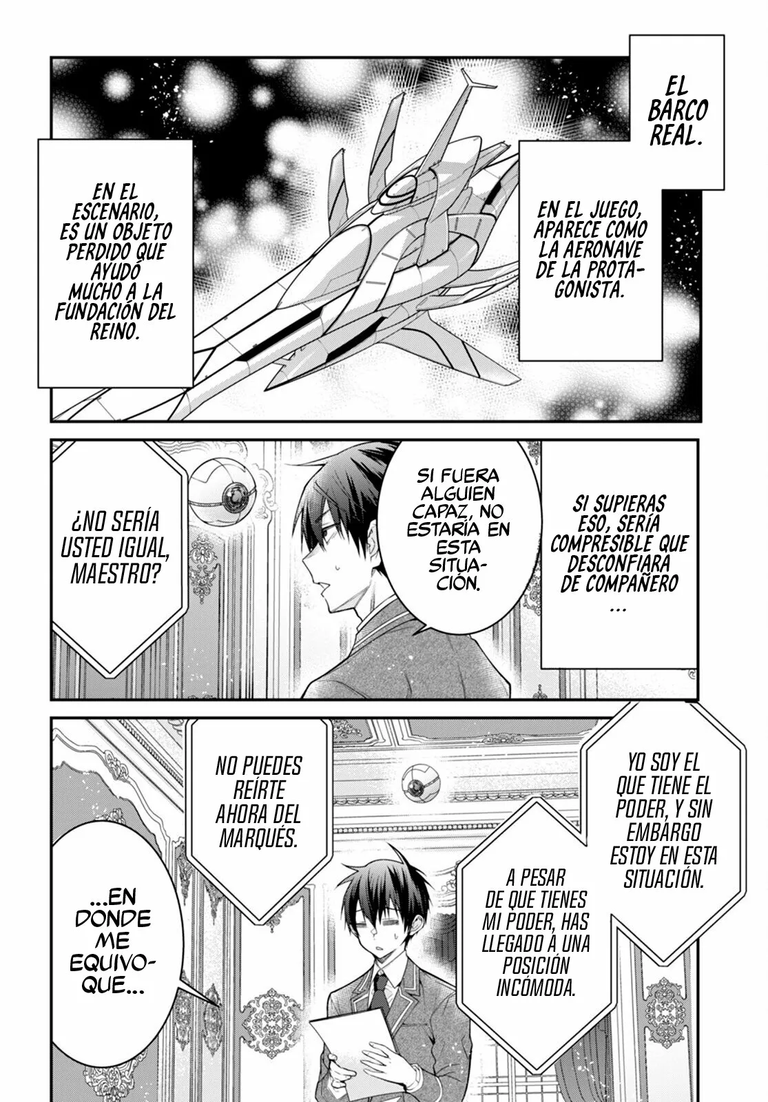 Otome Game Sekai wa Mob ni Kibishii Sekai Desu Capítulo 54 - Page 5