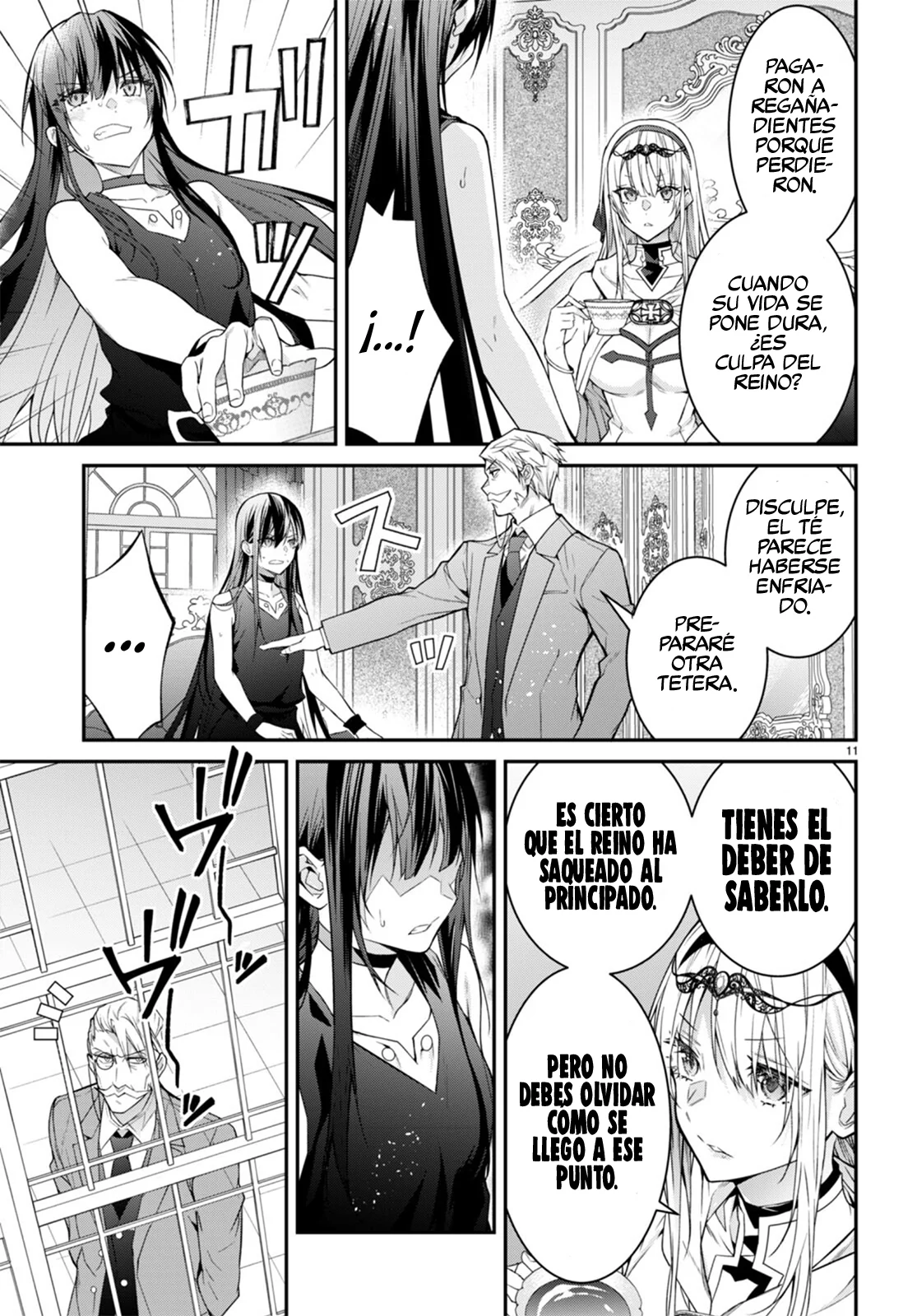 Otome Game Sekai wa Mob ni Kibishii Sekai Desu Capítulo 55 - Page 12
