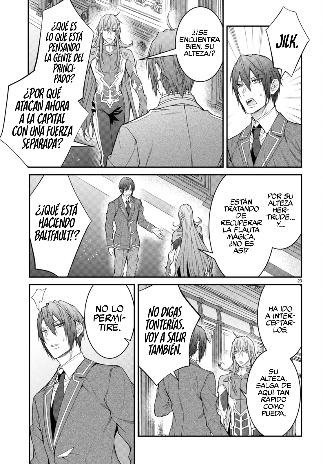 Otome Game Sekai wa Mob ni Kibishii Sekai Desu Capítulo 55 - Page 24