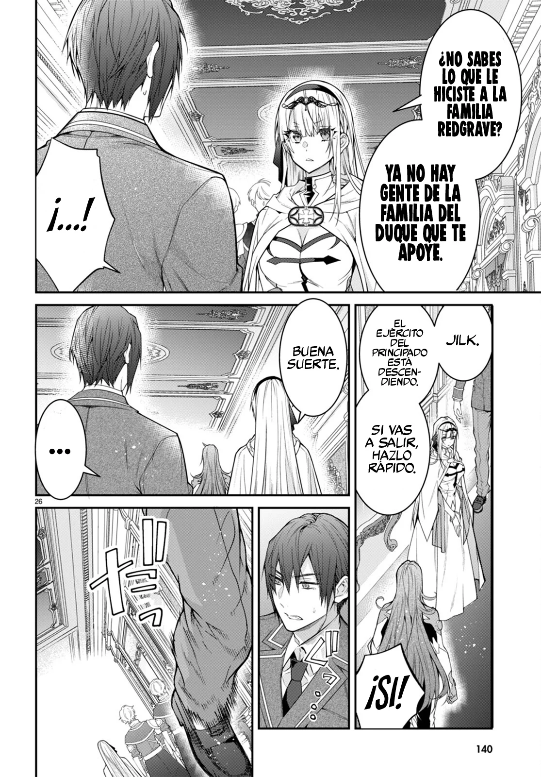 Otome Game Sekai wa Mob ni Kibishii Sekai Desu Capítulo 55 - Page 27