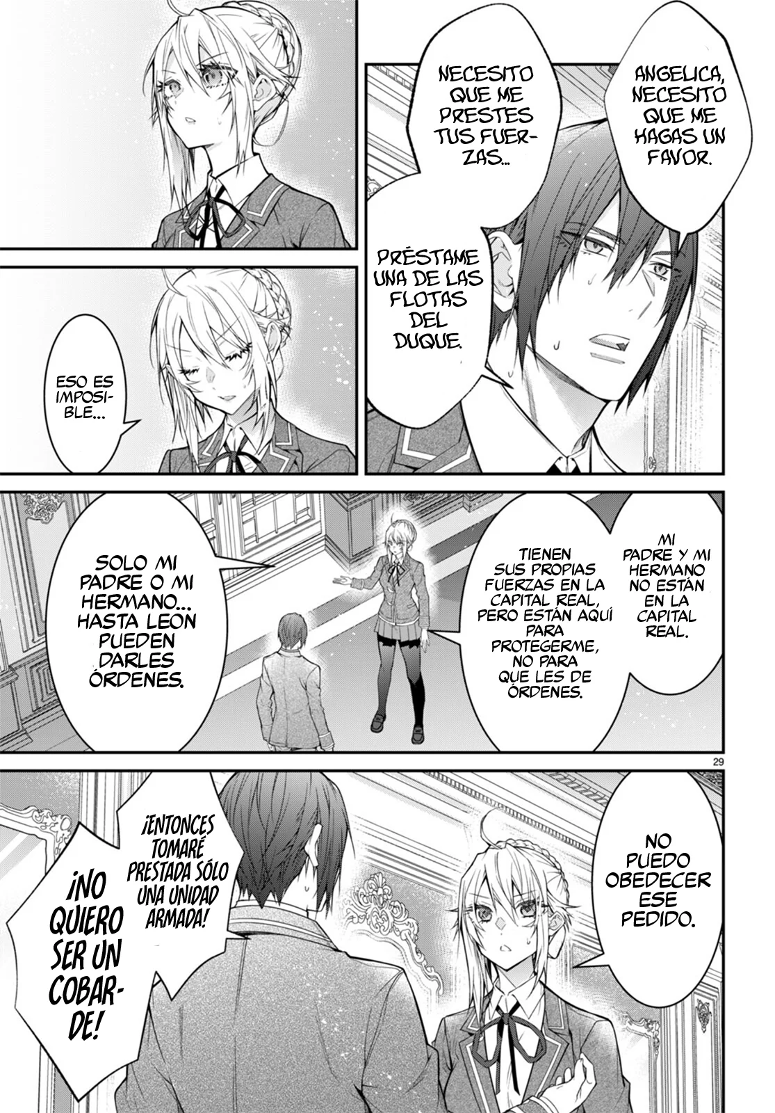 Otome Game Sekai wa Mob ni Kibishii Sekai Desu Capítulo 55 - Page 30