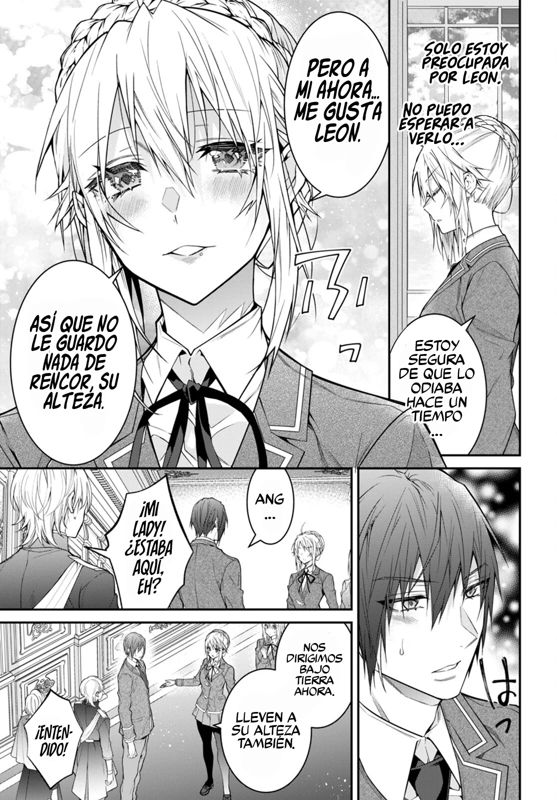 Otome Game Sekai wa Mob ni Kibishii Sekai Desu Capítulo 55 - Page 32