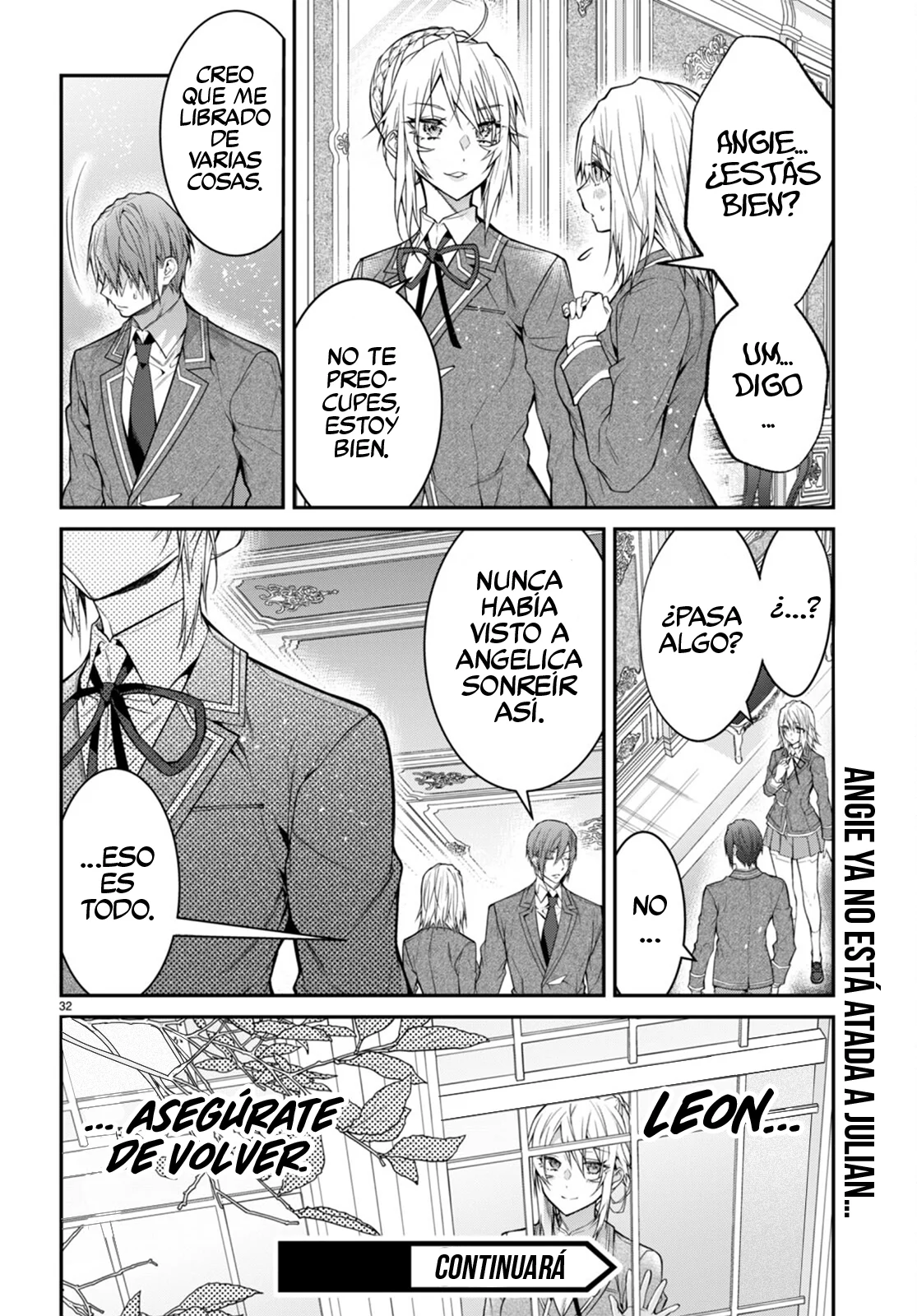 Otome Game Sekai wa Mob ni Kibishii Sekai Desu Capítulo 55 - Page 33