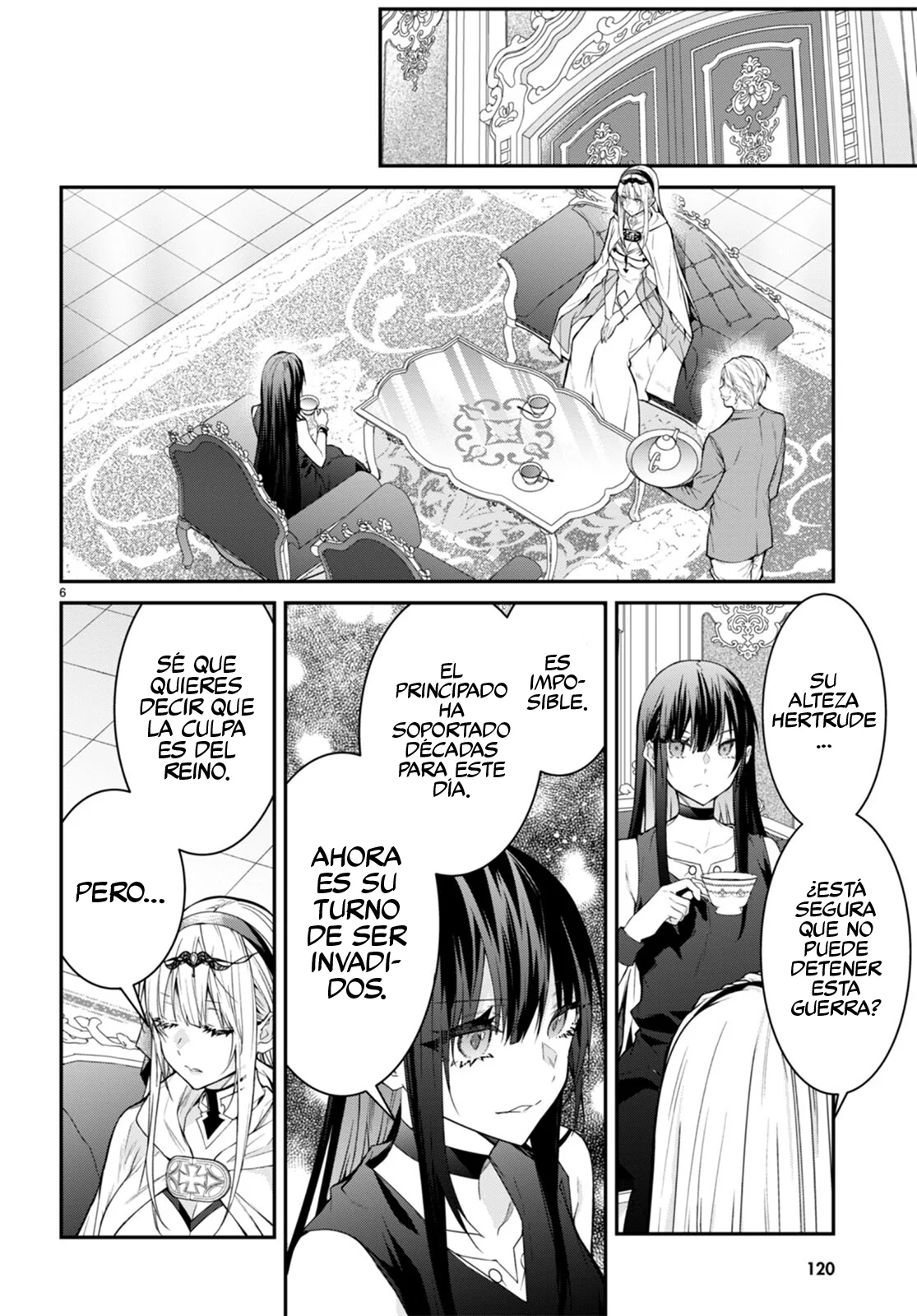 Otome Game Sekai wa Mob ni Kibishii Sekai Desu Capítulo 55 - Page 7