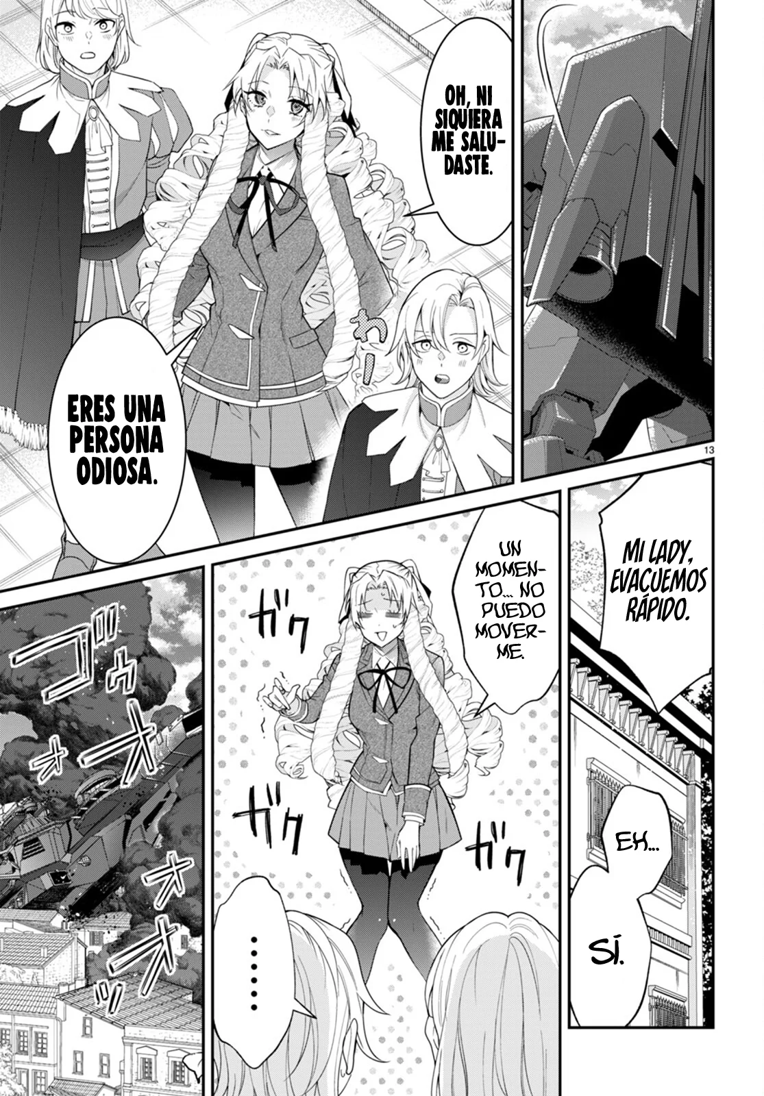 Otome Game Sekai wa Mob ni Kibishii Sekai Desu Capítulo 56 - Page 14