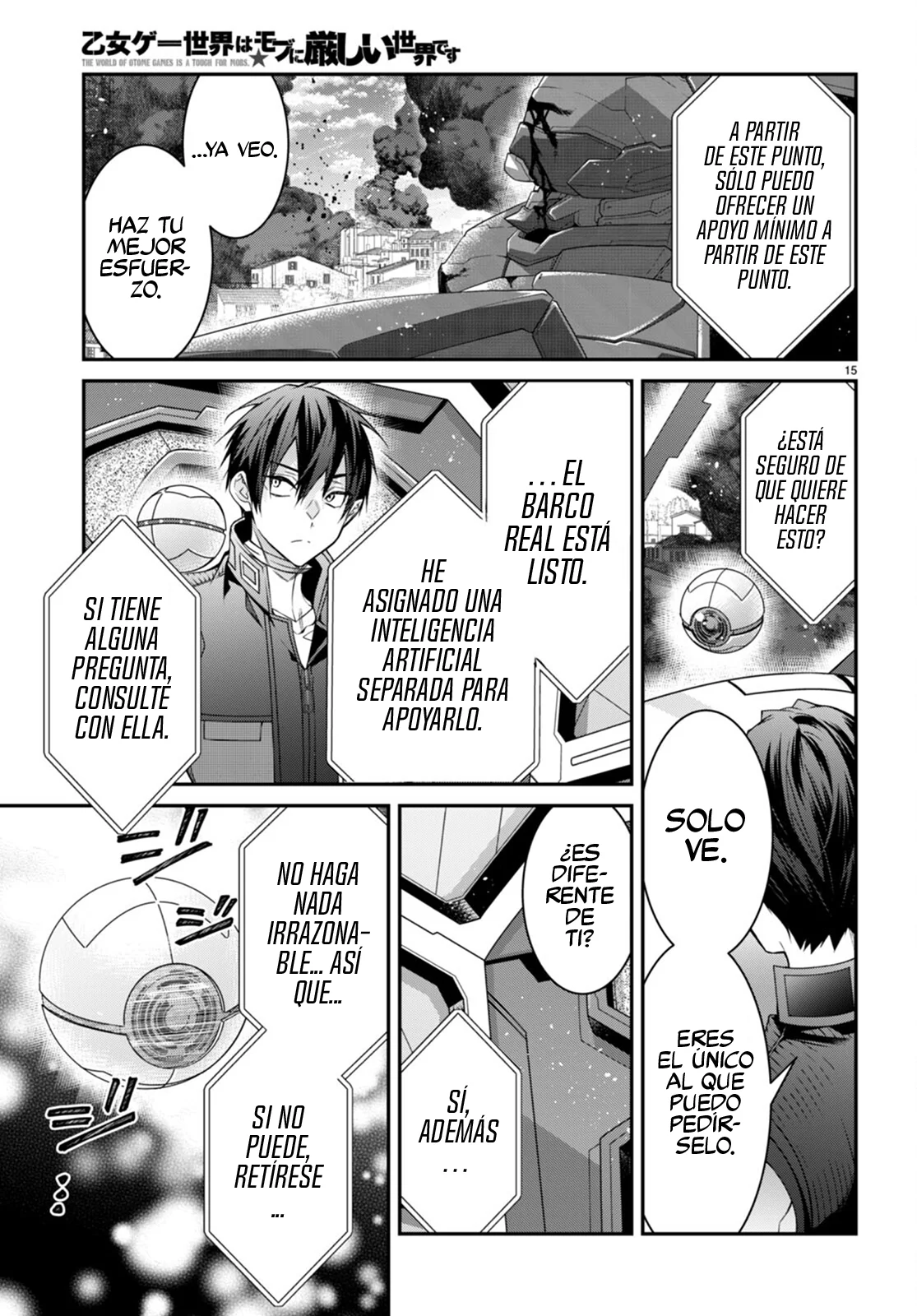 Otome Game Sekai wa Mob ni Kibishii Sekai Desu Capítulo 56 - Page 16