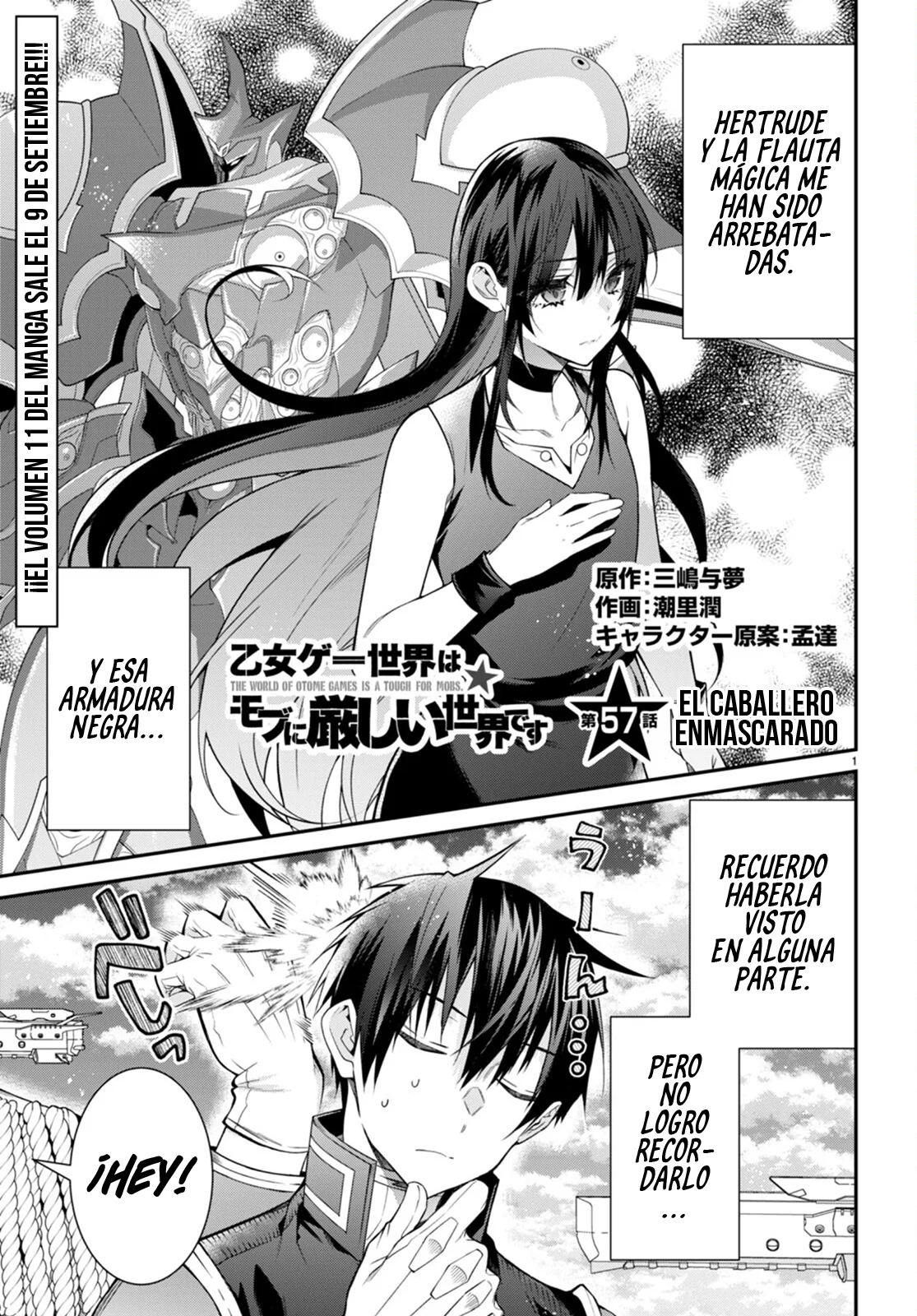 Otome Game Sekai wa Mob ni Kibishii Sekai Desu Capítulo 57 - Page 2