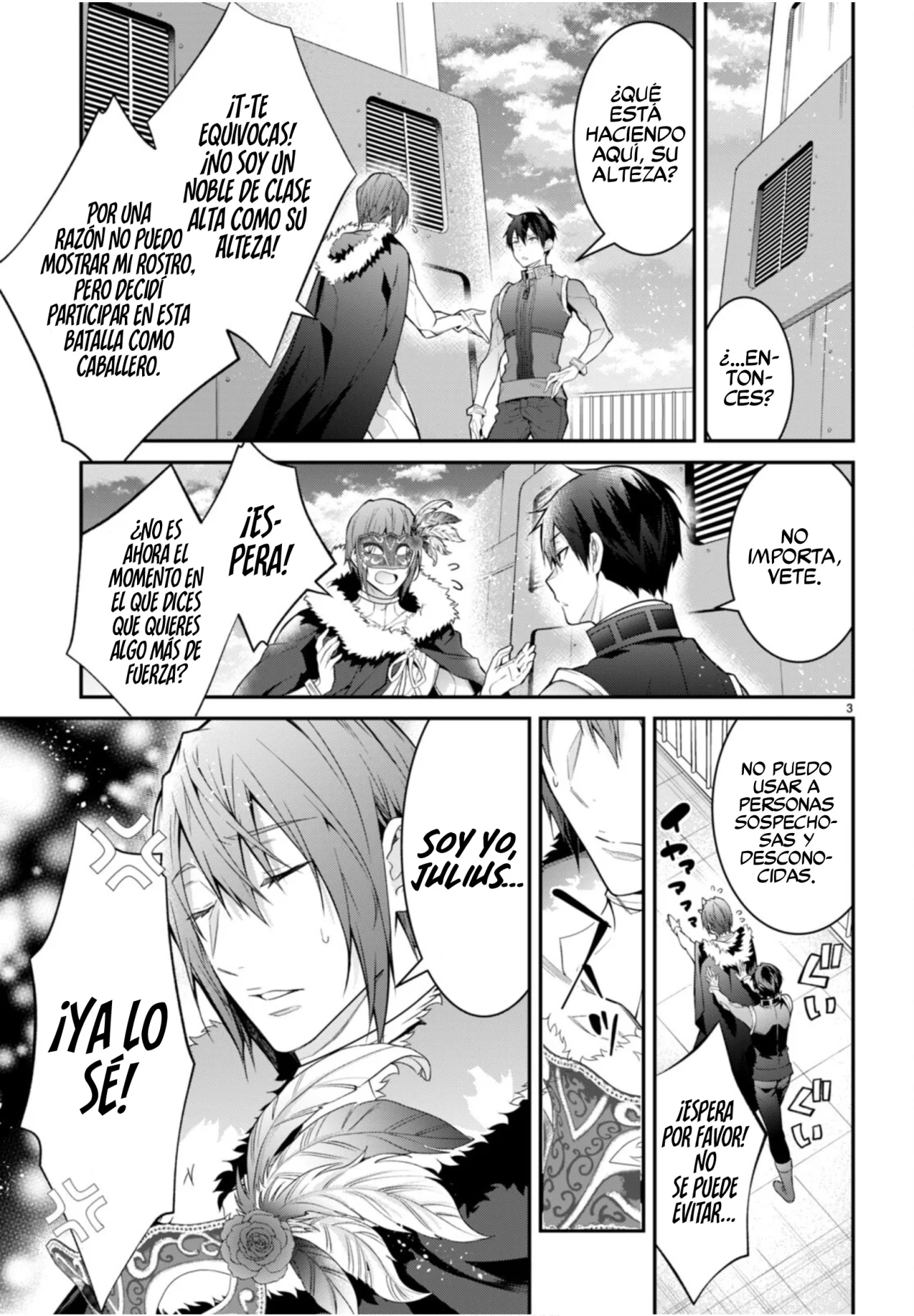 Otome Game Sekai wa Mob ni Kibishii Sekai Desu Capítulo 58 - Page 5