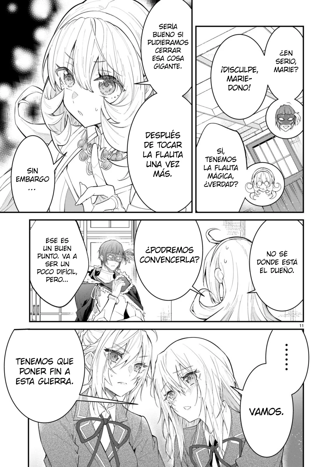 Otome Game Sekai wa Mob ni Kibishii Sekai Desu Capítulo 62 - Page 11