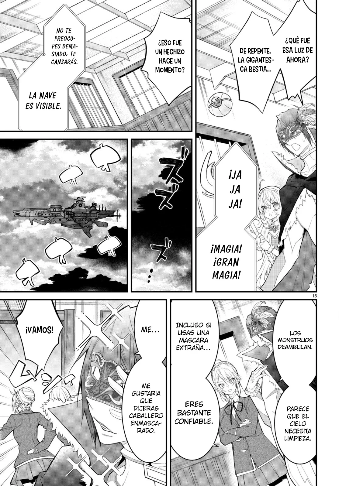 Otome Game Sekai wa Mob ni Kibishii Sekai Desu Capítulo 62 - Page 15