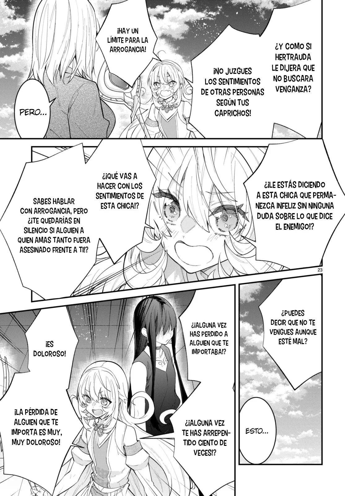Otome Game Sekai wa Mob ni Kibishii Sekai Desu Capítulo 62 - Page 23