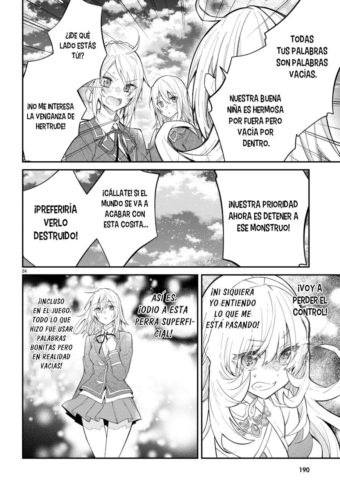 Otome Game Sekai wa Mob ni Kibishii Sekai Desu Capítulo 62 - Page 24