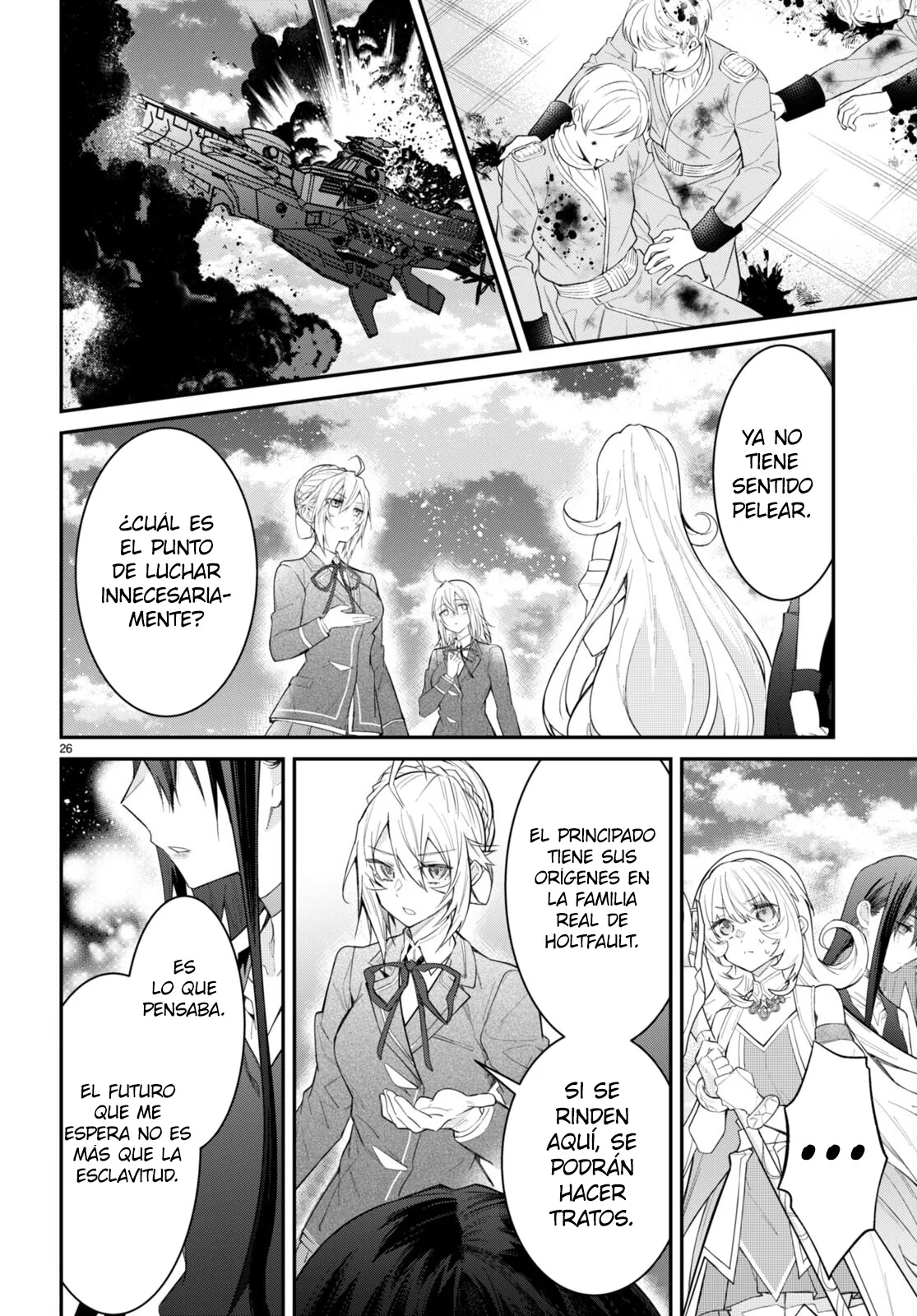 Otome Game Sekai wa Mob ni Kibishii Sekai Desu Capítulo 62 - Page 26