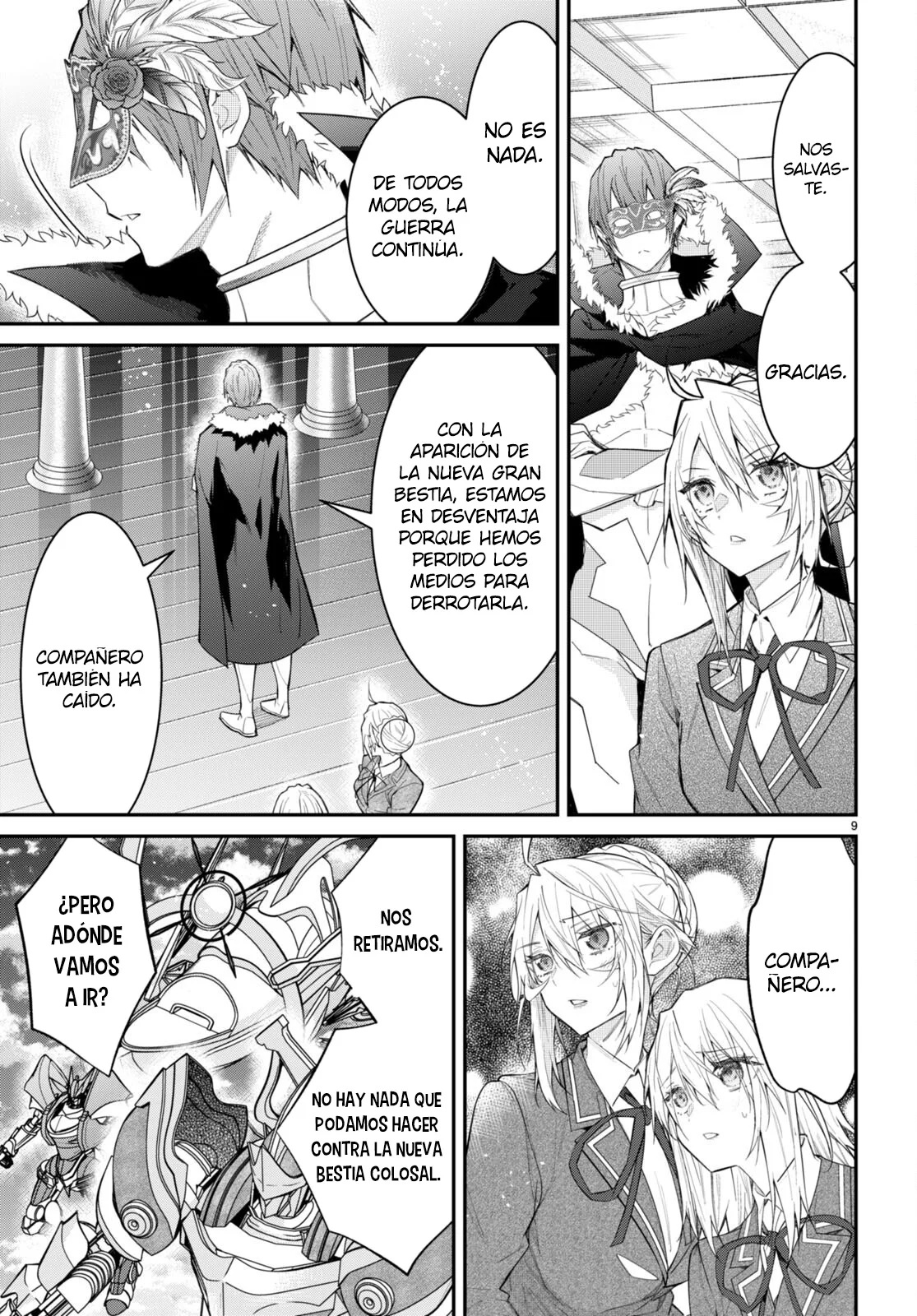 Otome Game Sekai wa Mob ni Kibishii Sekai Desu Capítulo 62 - Page 9