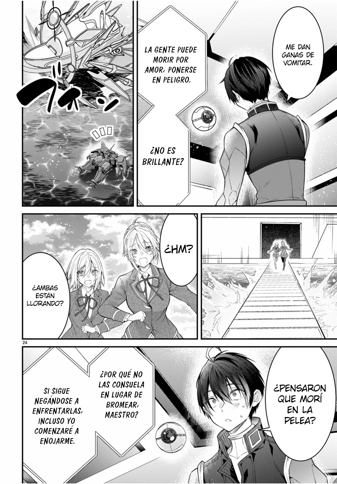 Otome Game Sekai wa Mob ni Kibishii Sekai Desu Capítulo 63 - Page 23
