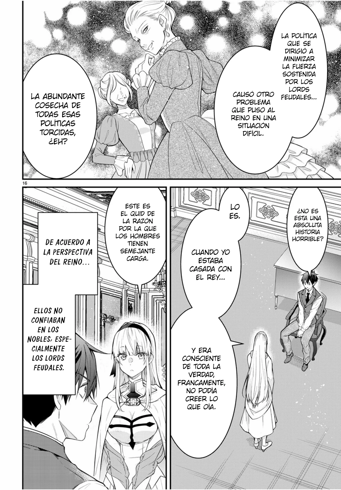 Otome Game Sekai wa Mob ni Kibishii Sekai Desu Capítulo 64 - Page 16