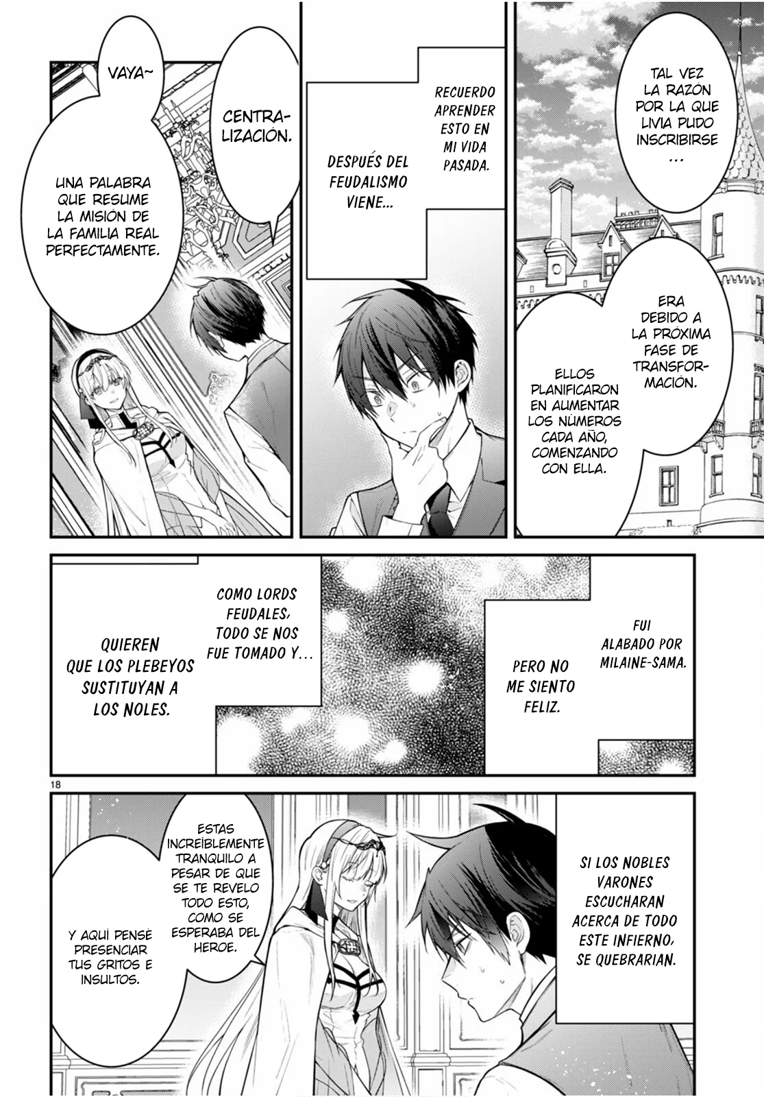 Otome Game Sekai wa Mob ni Kibishii Sekai Desu Capítulo 64 - Page 18