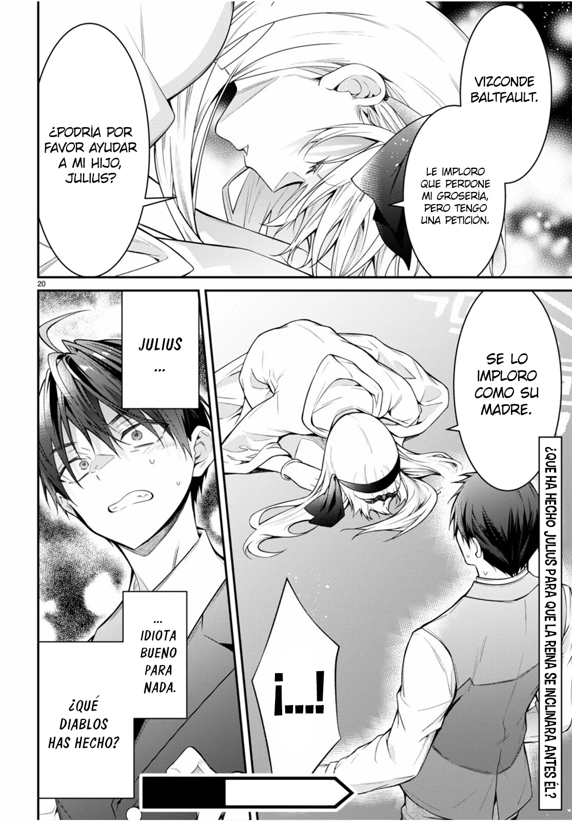 Otome Game Sekai wa Mob ni Kibishii Sekai Desu Capítulo 64 - Page 20
