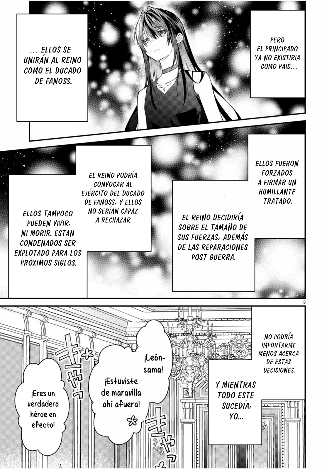 Otome Game Sekai wa Mob ni Kibishii Sekai Desu Capítulo 64 - Page 3