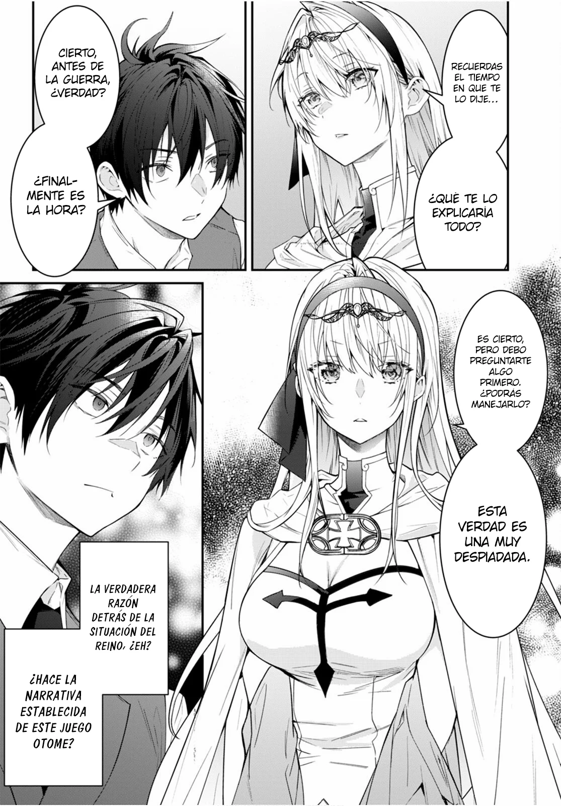 Otome Game Sekai wa Mob ni Kibishii Sekai Desu Capítulo 64 - Page 7