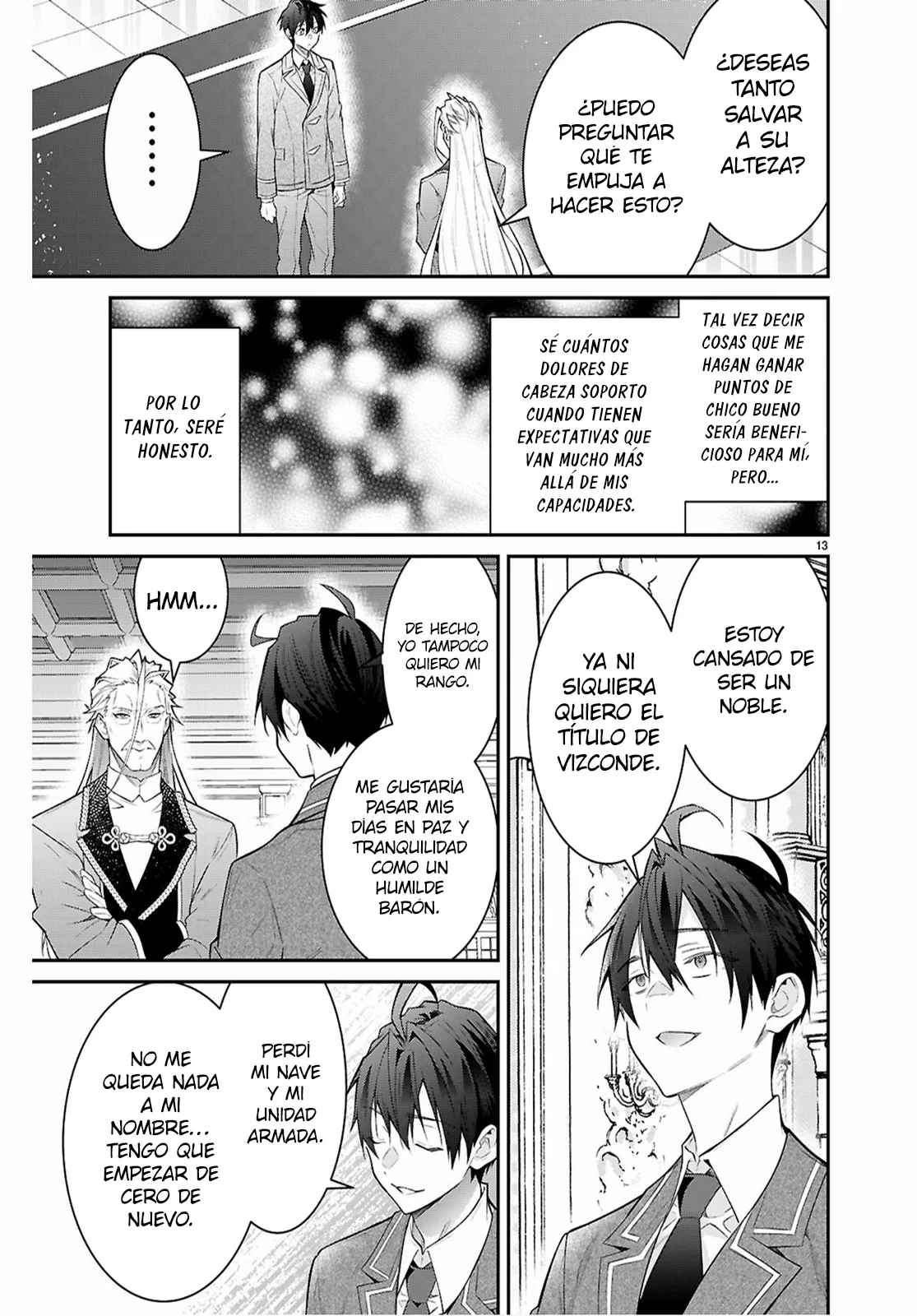 Otome Game Sekai wa Mob ni Kibishii Sekai Desu Capítulo 65 - Page 13