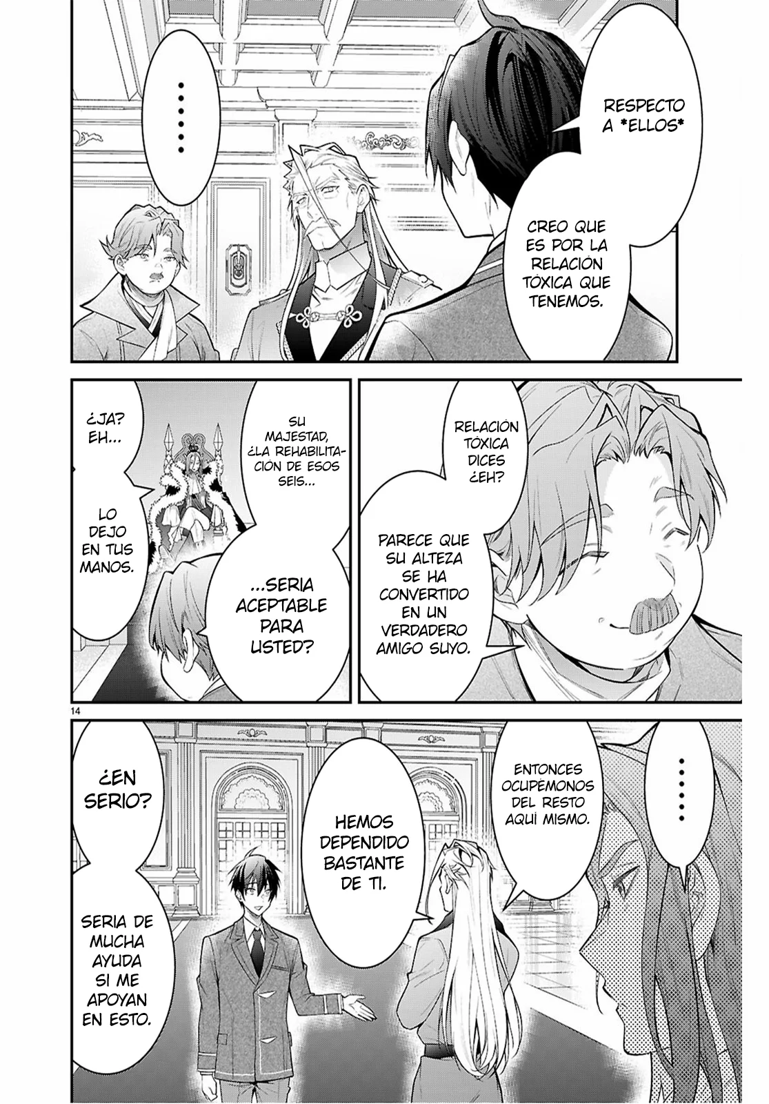 Otome Game Sekai wa Mob ni Kibishii Sekai Desu Capítulo 65 - Page 14