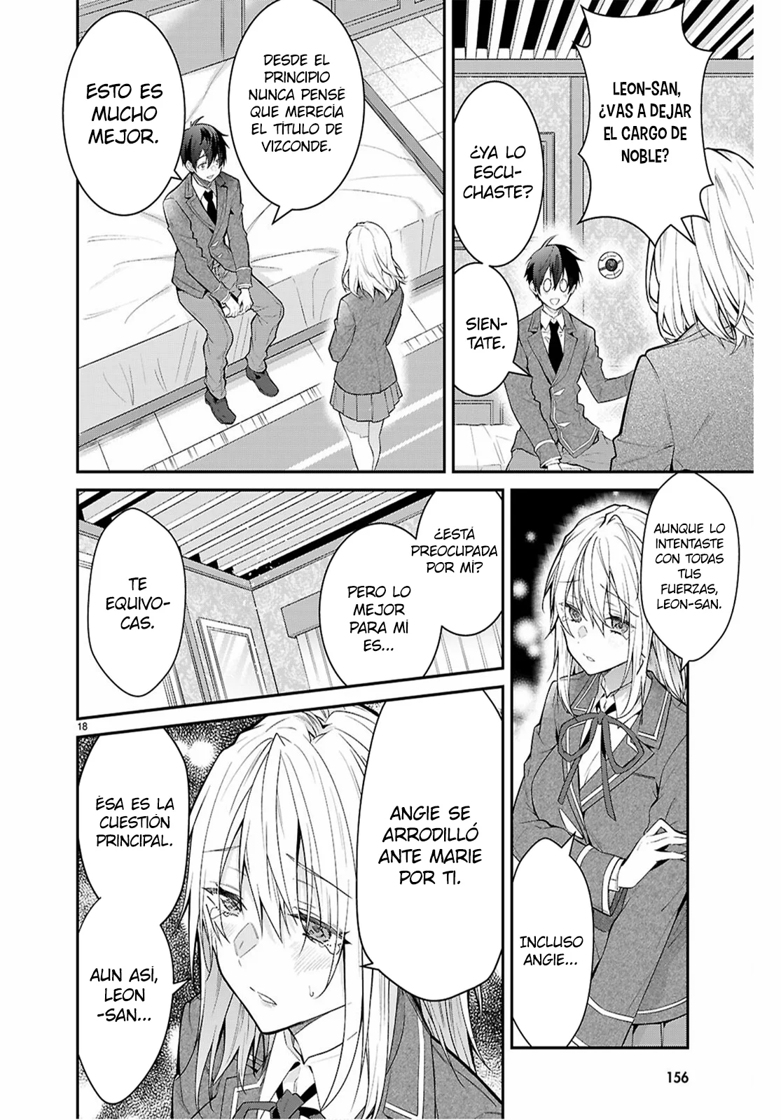 Otome Game Sekai wa Mob ni Kibishii Sekai Desu Capítulo 65 - Page 18