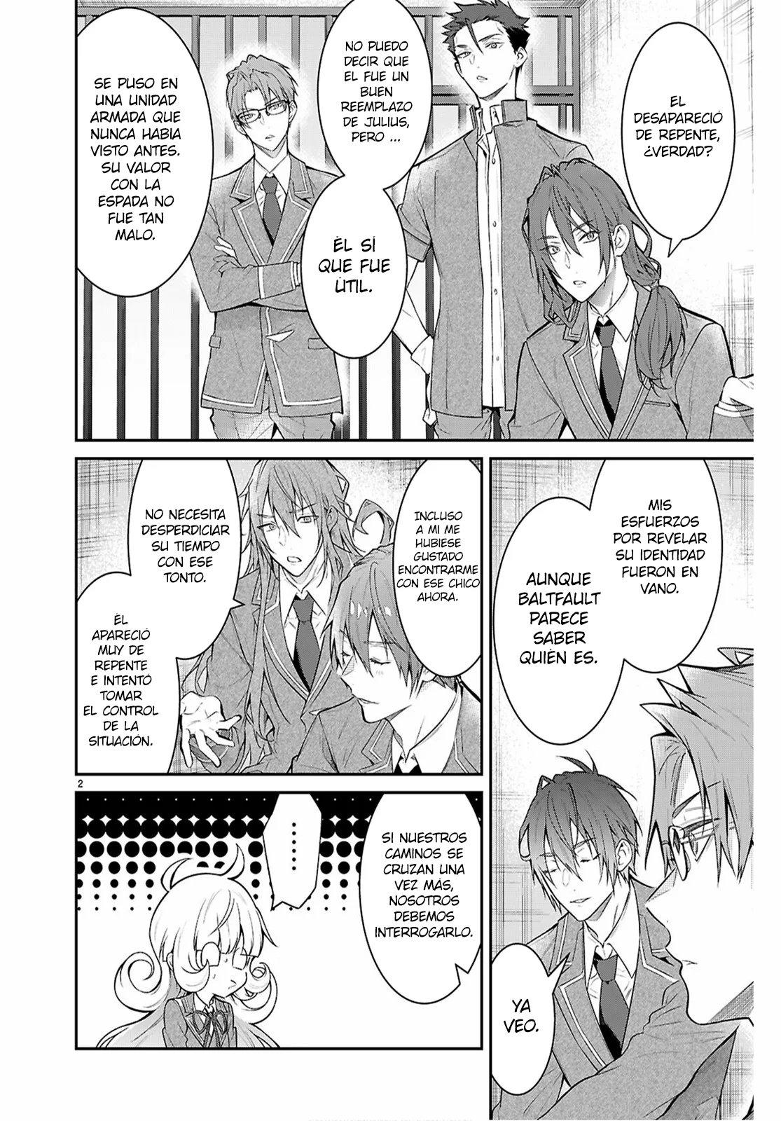 Otome Game Sekai wa Mob ni Kibishii Sekai Desu Capítulo 65 - Page 2
