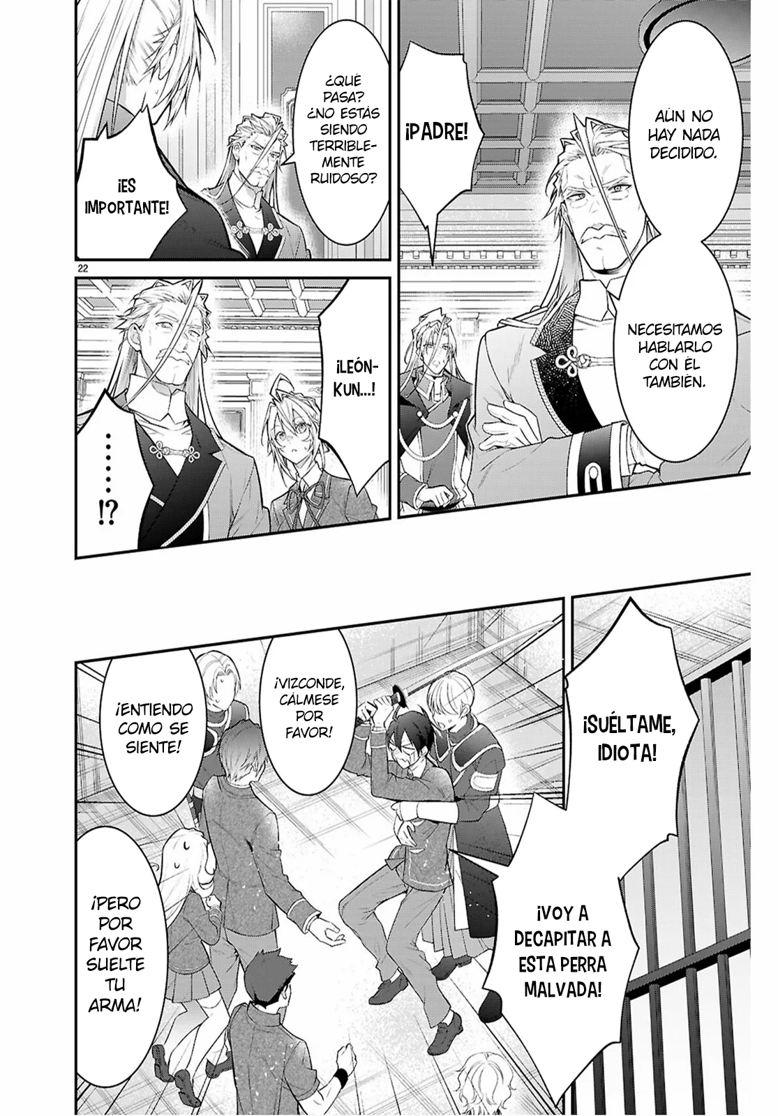 Otome Game Sekai wa Mob ni Kibishii Sekai Desu Capítulo 65 - Page 22
