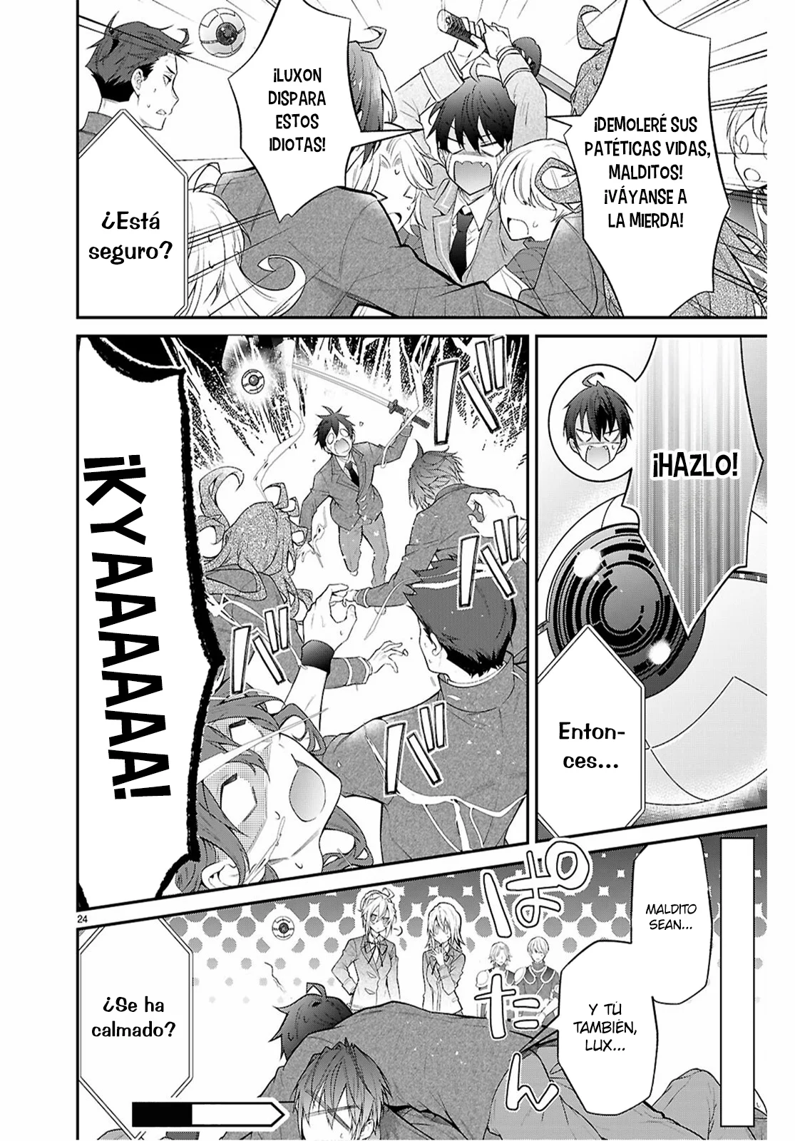 Otome Game Sekai wa Mob ni Kibishii Sekai Desu Capítulo 65 - Page 24