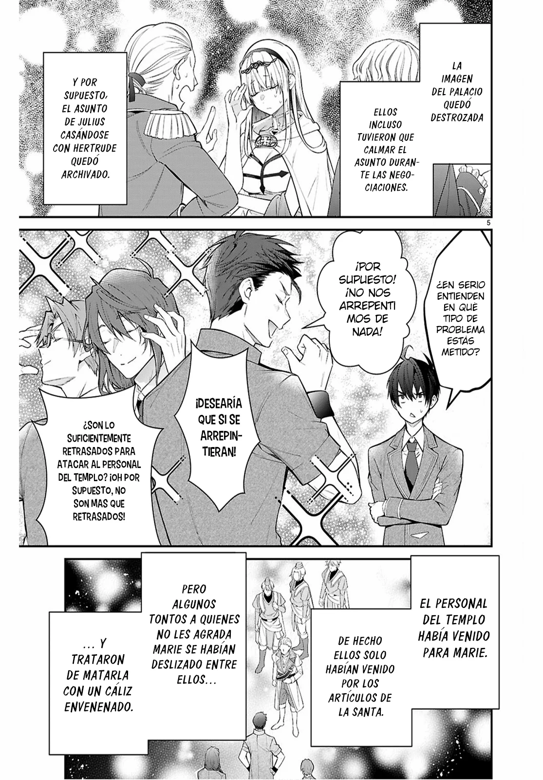 Otome Game Sekai wa Mob ni Kibishii Sekai Desu Capítulo 65 - Page 5