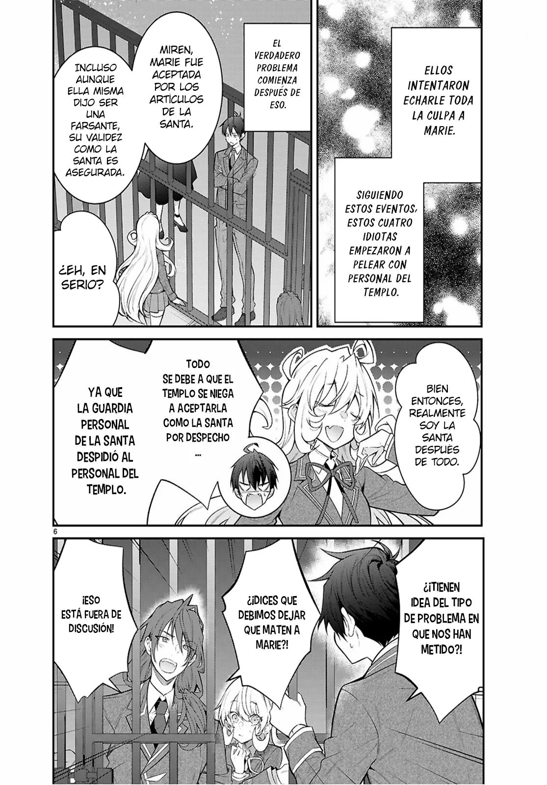 Otome Game Sekai wa Mob ni Kibishii Sekai Desu Capítulo 65 - Page 6