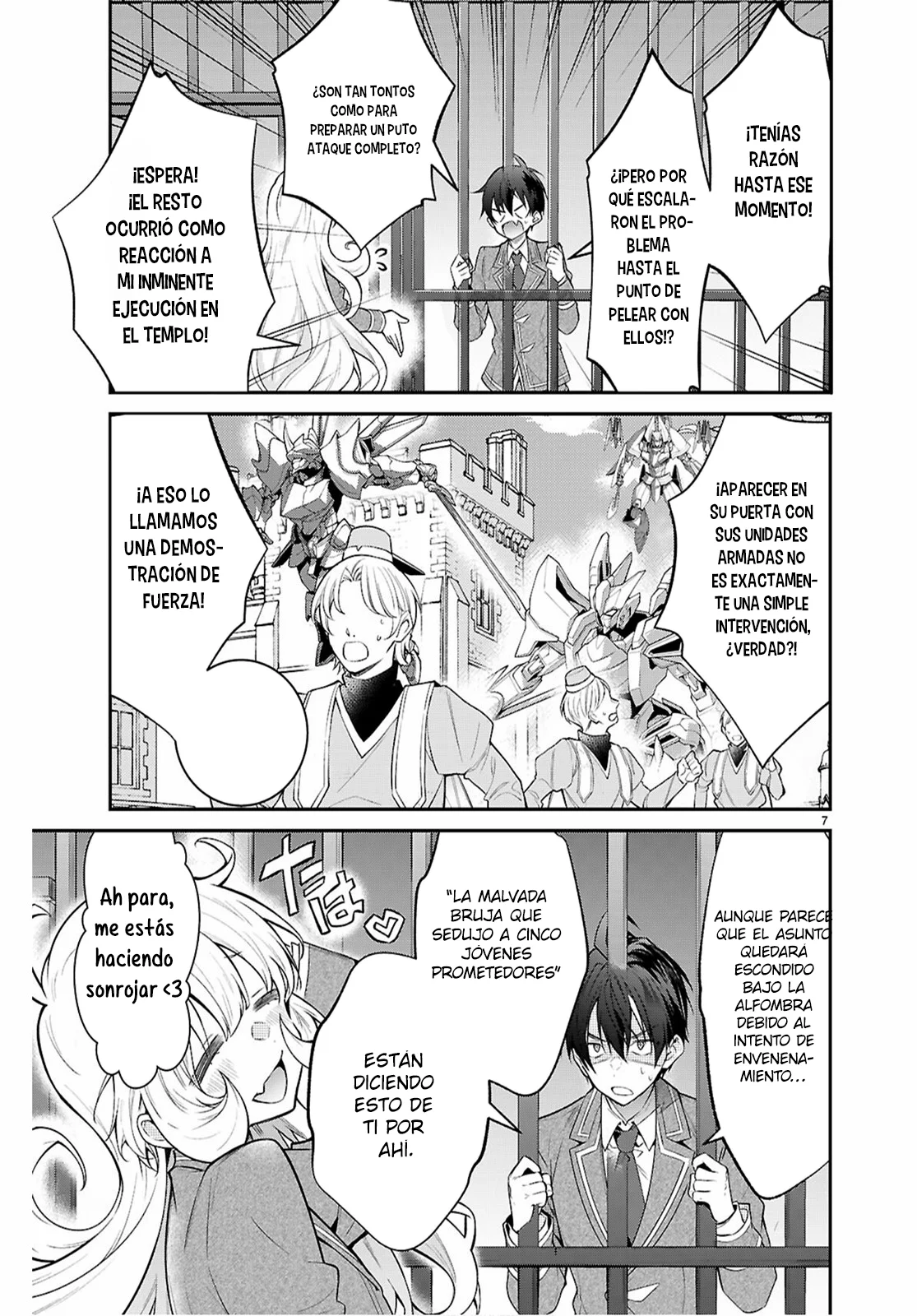 Otome Game Sekai wa Mob ni Kibishii Sekai Desu Capítulo 65 - Page 7