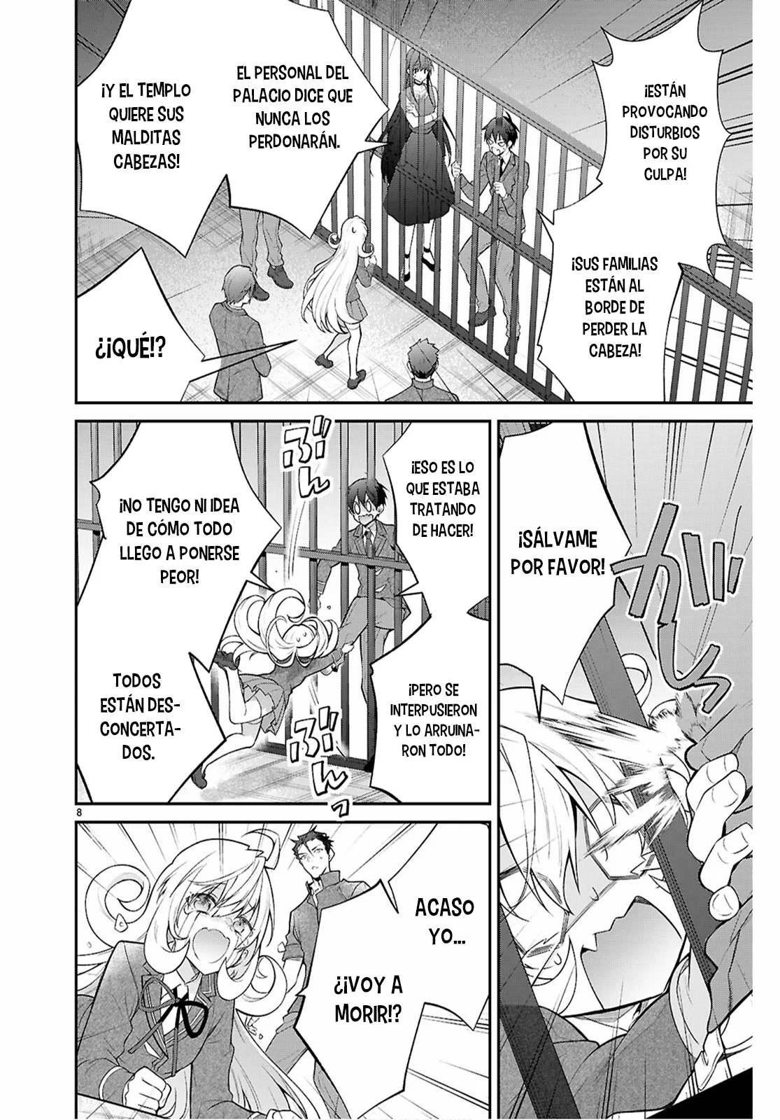 Otome Game Sekai wa Mob ni Kibishii Sekai Desu Capítulo 65 - Page 8