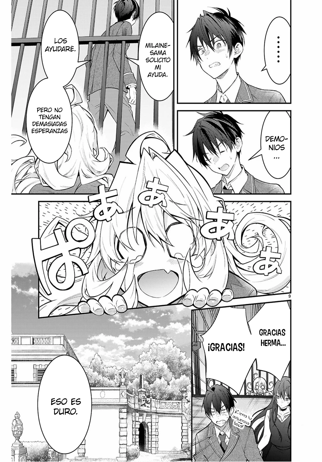 Otome Game Sekai wa Mob ni Kibishii Sekai Desu Capítulo 65 - Page 9
