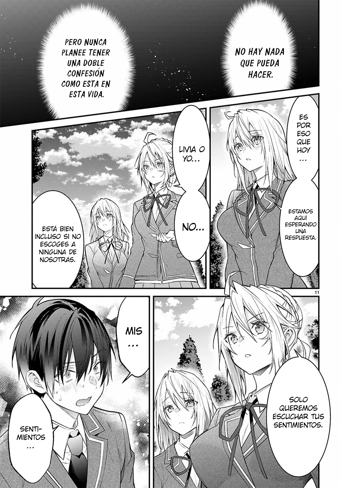 Otome Game Sekai wa Mob ni Kibishii Sekai Desu Capítulo 66 - Page 11