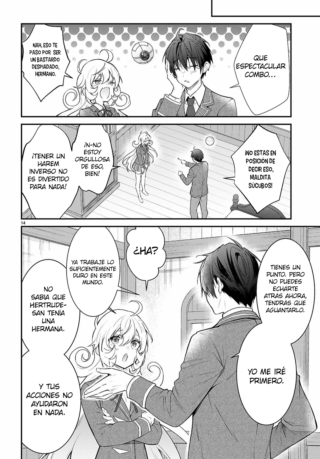Otome Game Sekai wa Mob ni Kibishii Sekai Desu Capítulo 66 - Page 14