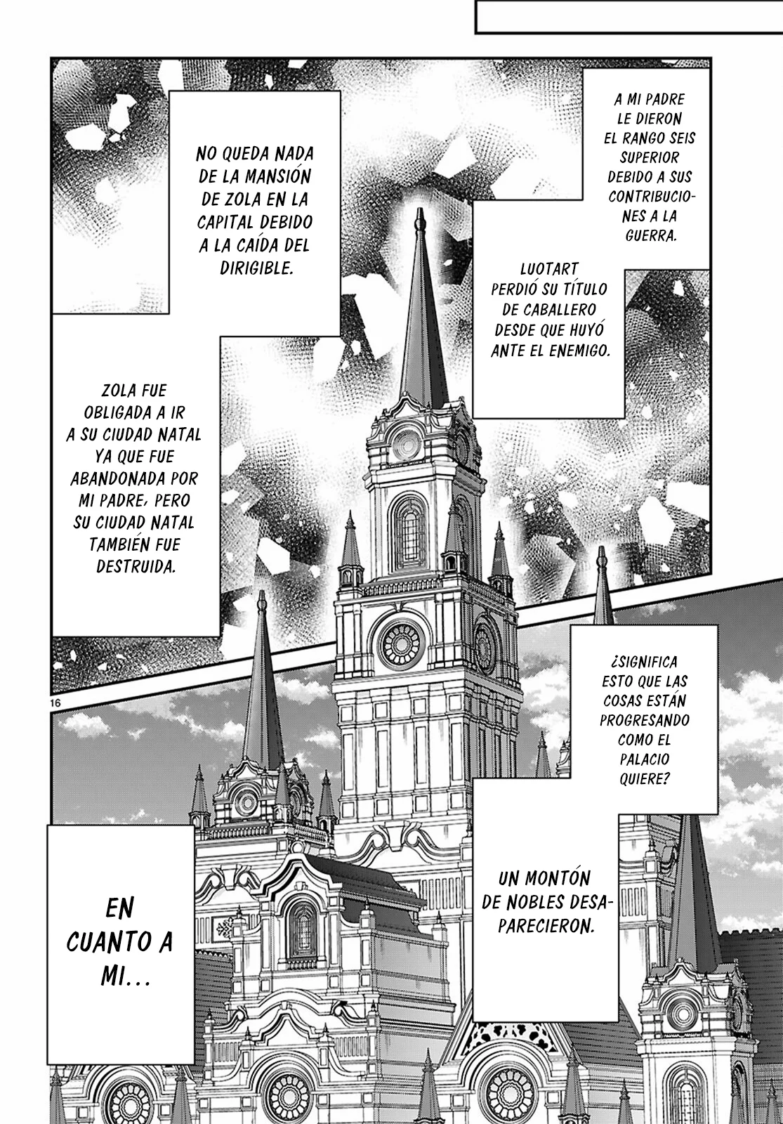 Otome Game Sekai wa Mob ni Kibishii Sekai Desu Capítulo 66 - Page 16