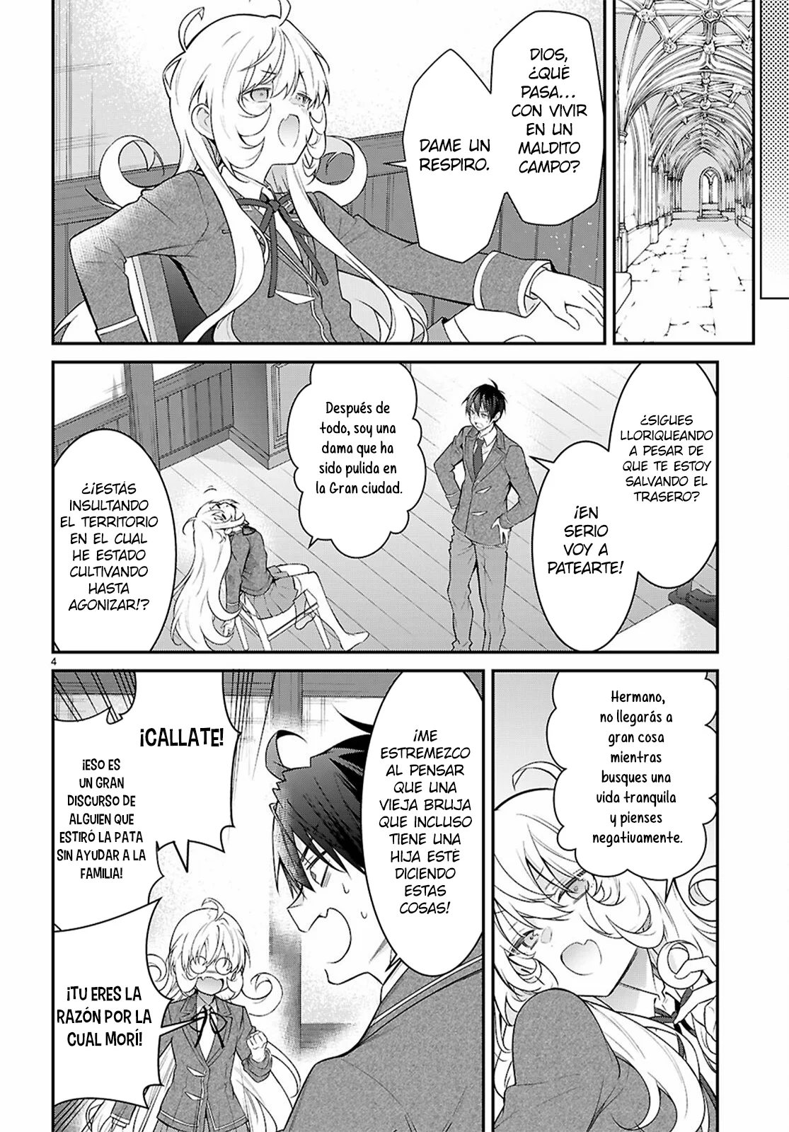 Otome Game Sekai wa Mob ni Kibishii Sekai Desu Capítulo 66 - Page 4