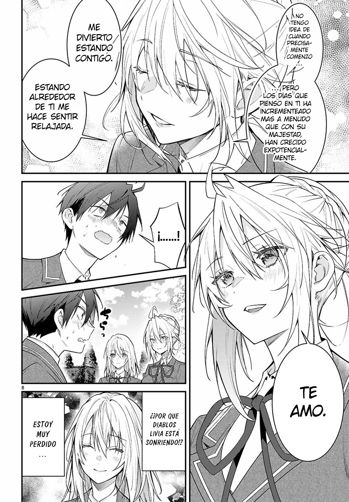Otome Game Sekai wa Mob ni Kibishii Sekai Desu Capítulo 66 - Page 8