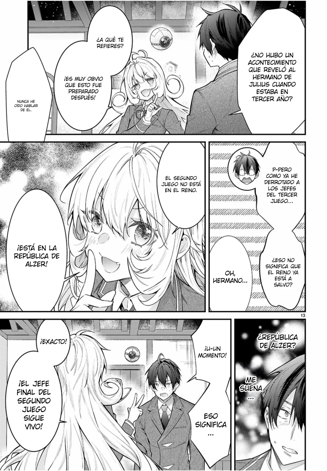 Otome Game Sekai wa Mob ni Kibishii Sekai Desu Capítulo 67 - Page 13