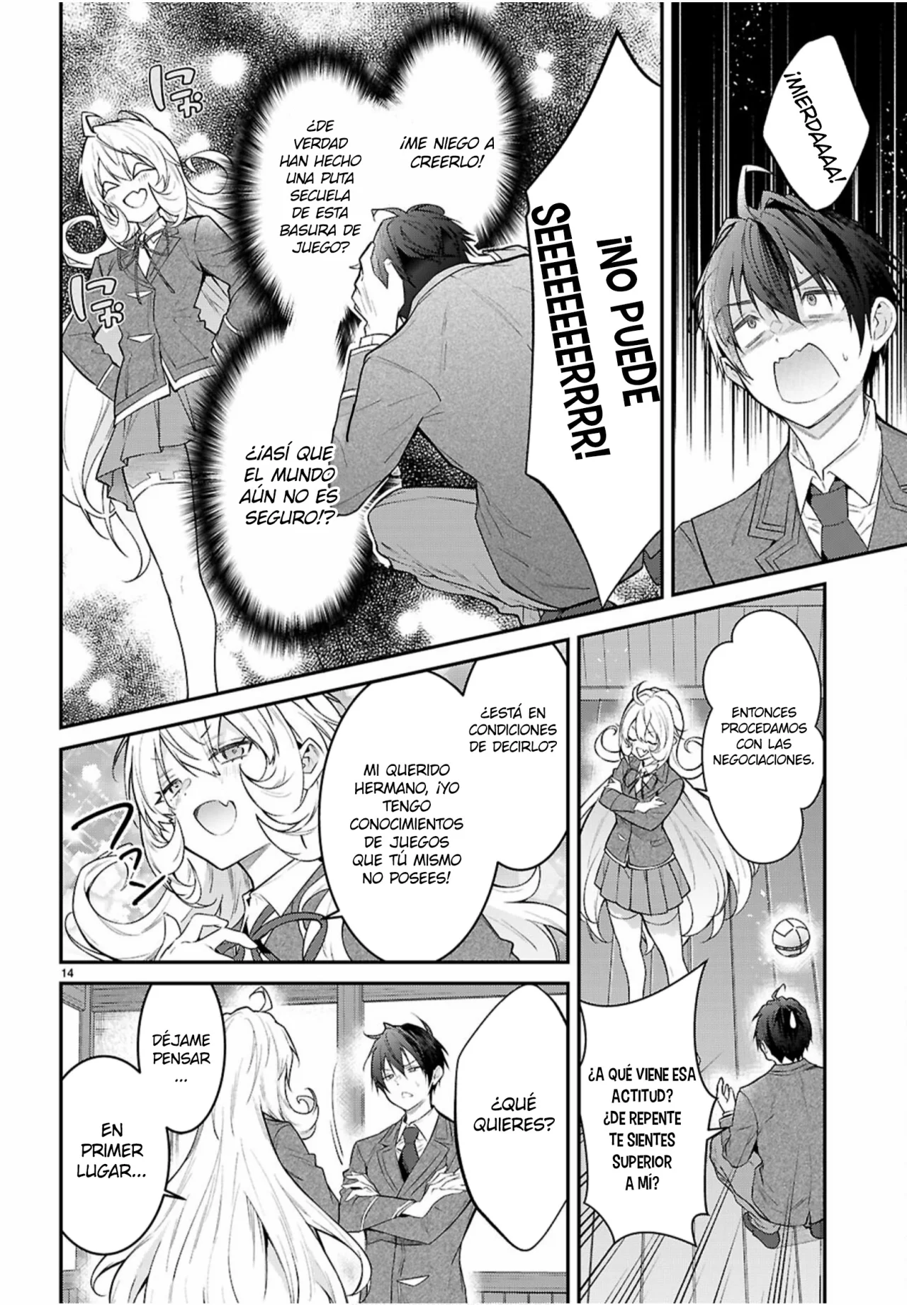Otome Game Sekai wa Mob ni Kibishii Sekai Desu Capítulo 67 - Page 14