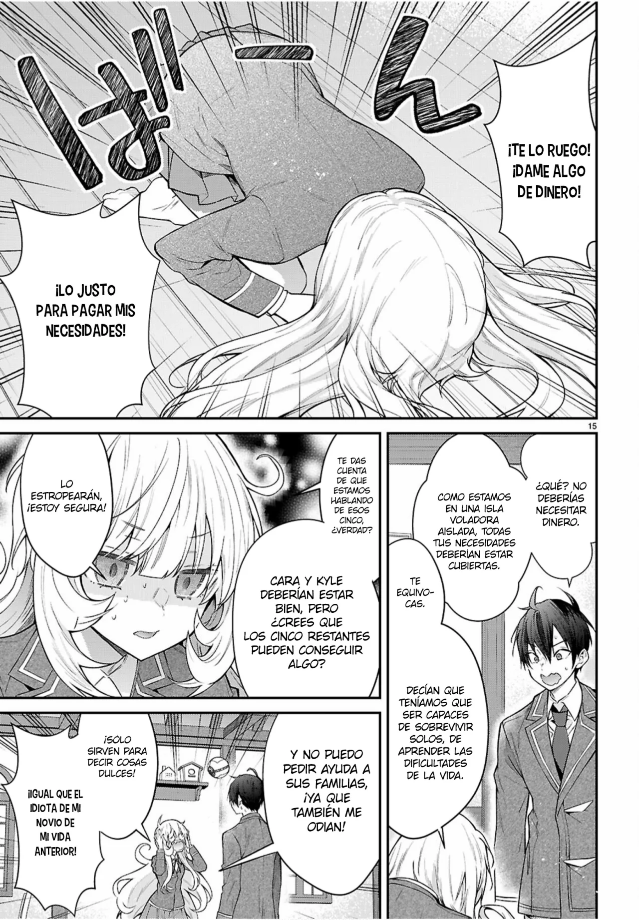 Otome Game Sekai wa Mob ni Kibishii Sekai Desu Capítulo 67 - Page 15