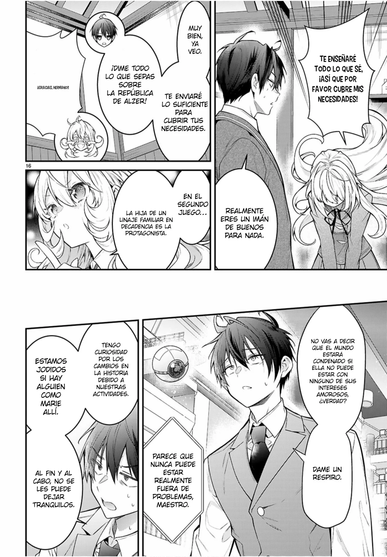 Otome Game Sekai wa Mob ni Kibishii Sekai Desu Capítulo 67 - Page 16