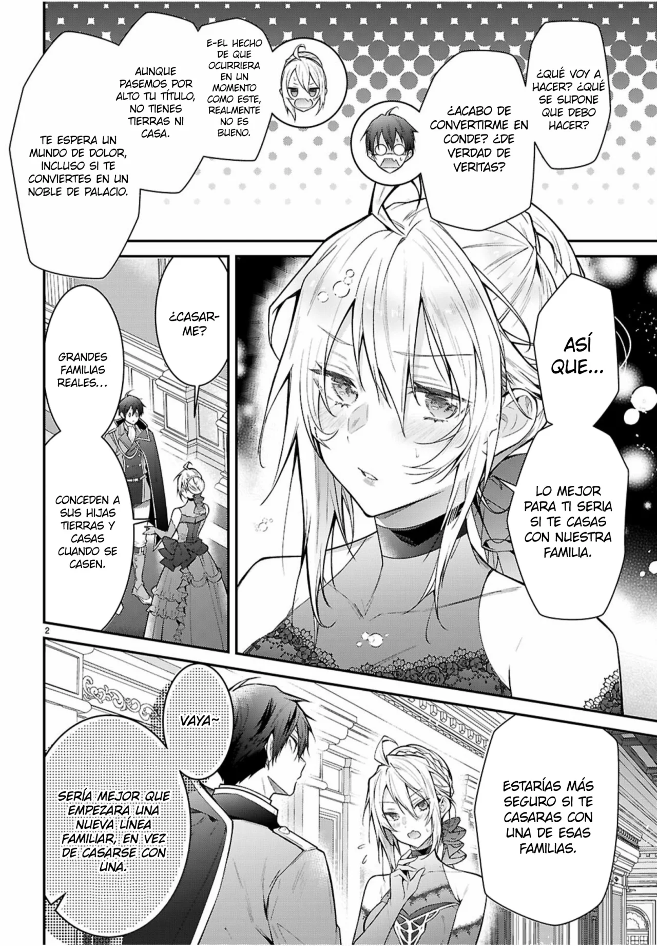 Otome Game Sekai wa Mob ni Kibishii Sekai Desu Capítulo 67 - Page 2