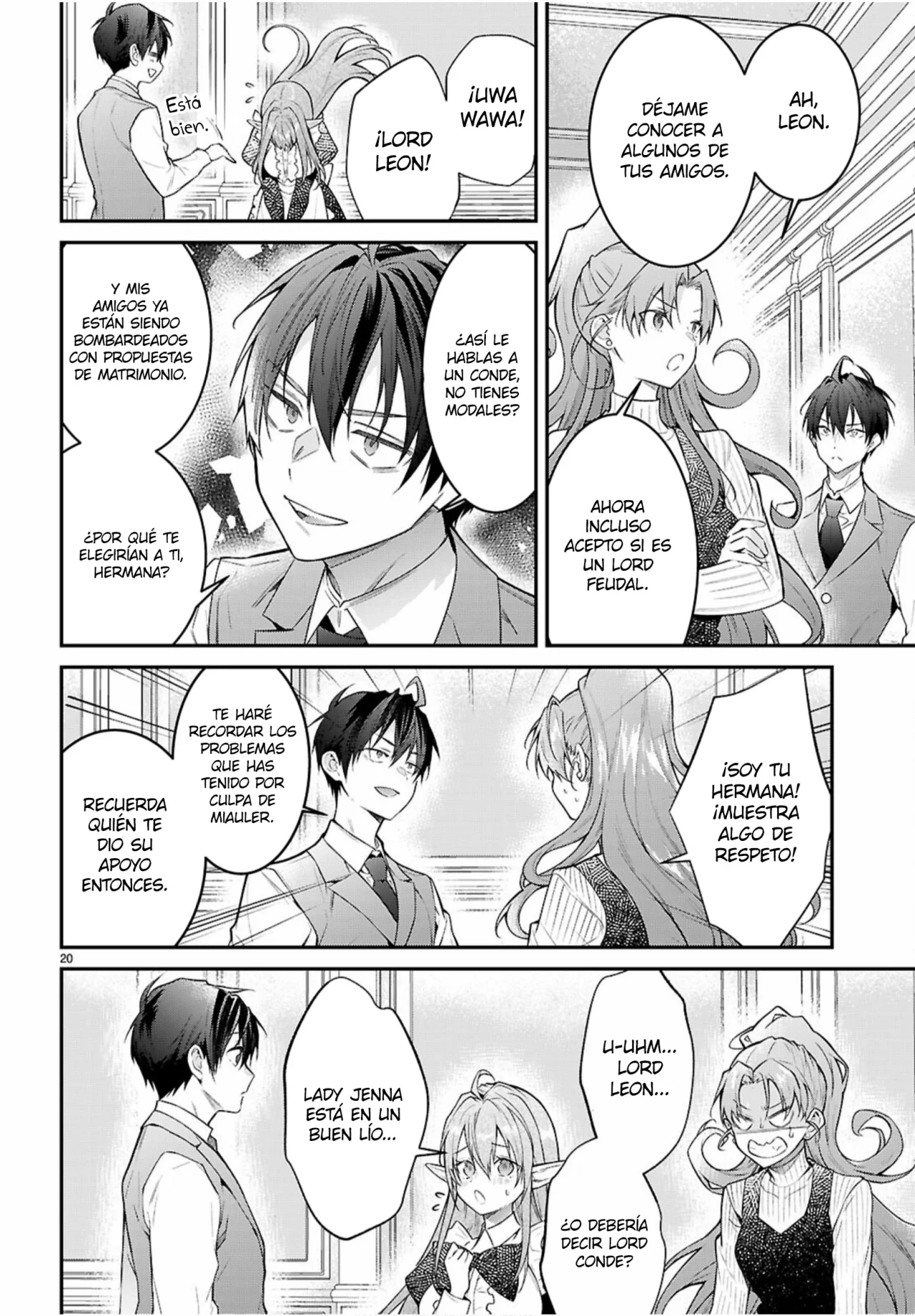 Otome Game Sekai wa Mob ni Kibishii Sekai Desu Capítulo 67 - Page 20