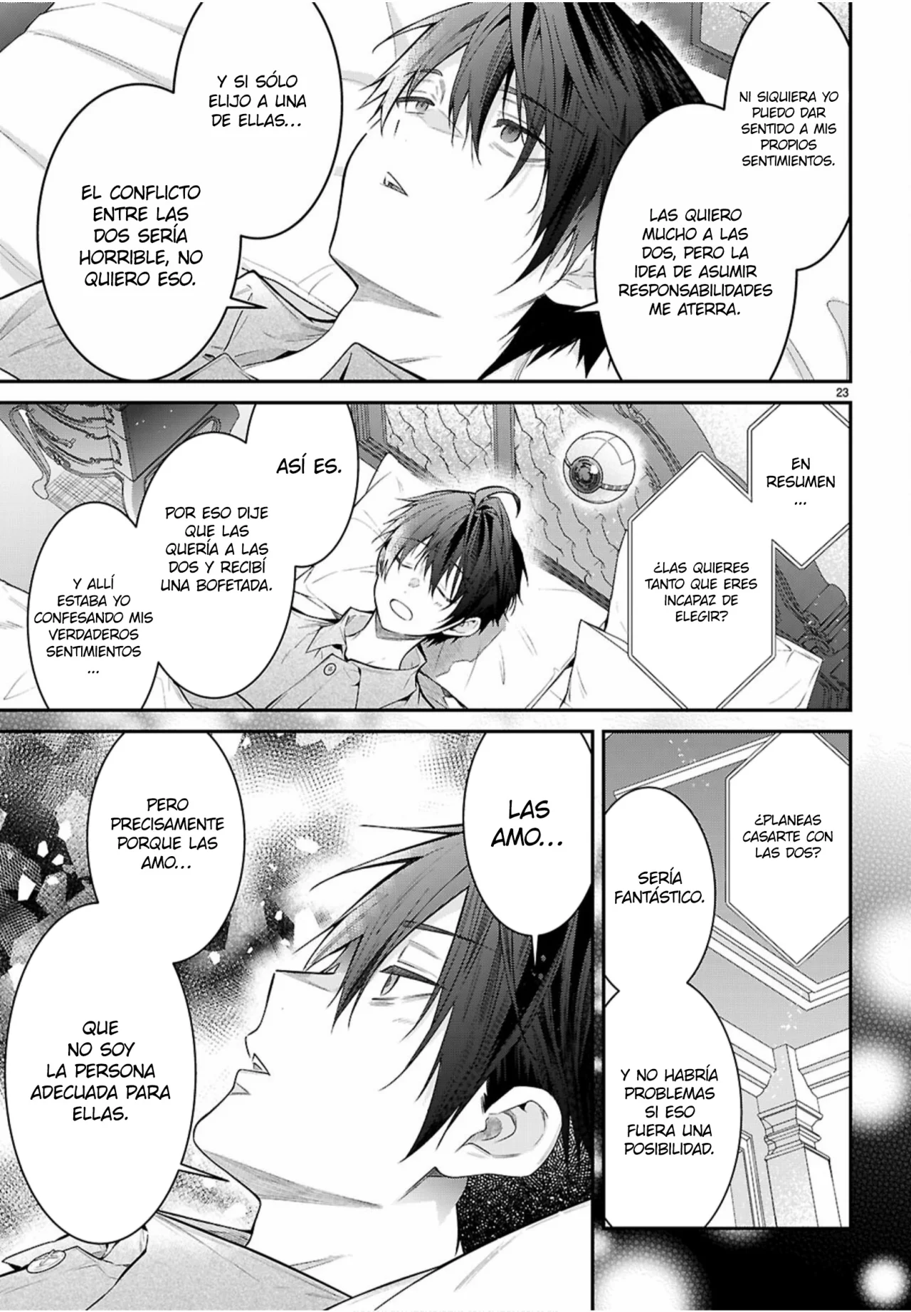Otome Game Sekai wa Mob ni Kibishii Sekai Desu Capítulo 67 - Page 23