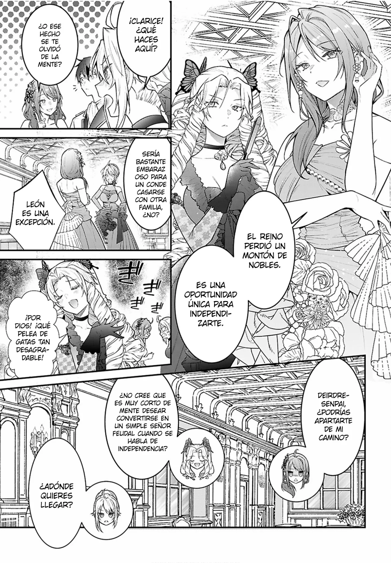 Otome Game Sekai wa Mob ni Kibishii Sekai Desu Capítulo 67 - Page 3