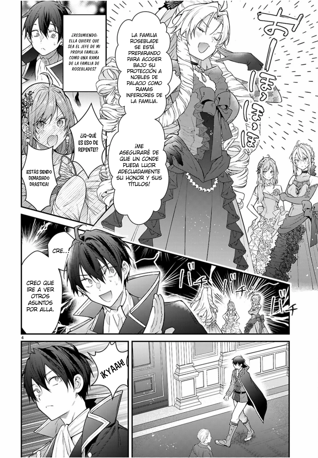 Otome Game Sekai wa Mob ni Kibishii Sekai Desu Capítulo 67 - Page 4